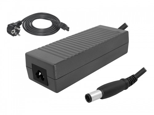 Lextool HP klēpjdatora barošanas adapteris 18,5 V 120 W 6,5 A kontaktdakša 7,4x5,0+ pin. image 1