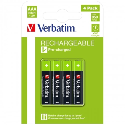 Baterijas Verbatim AAA 1,2 V 1.2 V AAA image 1