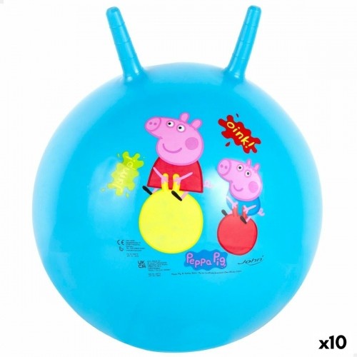 Прыгающий мяч Peppa Pig Ø 45 cm Синий (10 штук) image 1