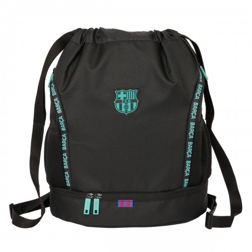Детский рюкзак-мешок F.C. Barcelona Чёрный 35 x 40 x 1 cm image 1