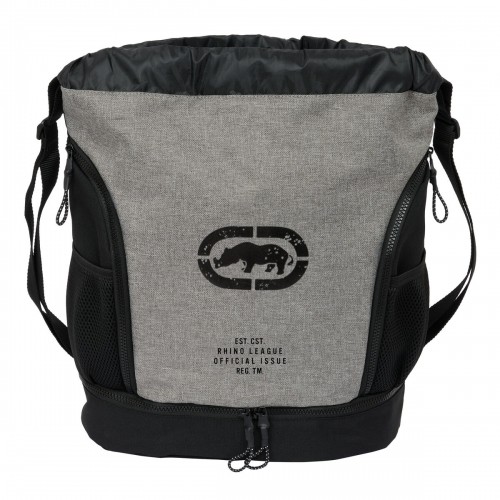 EckŌ Unltd. Детский рюкзак-мешок Eckō Unltd. Rhino Чёрный Серый 35 x 40 x 1 cm image 1