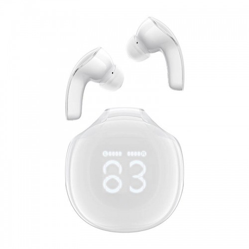 Earphones TWS Acefast T9, Bluetooth 5.3, IPX4 (porcelain white) image 1
