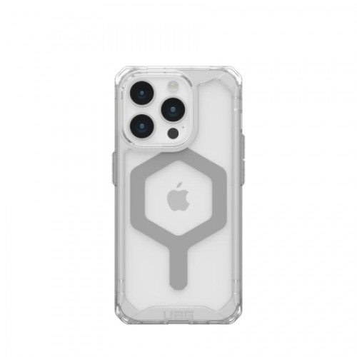 UAG Plyo Magsafe - protective case for iPhone 15 Pro compatible with MagSafe (ice-silver) image 1