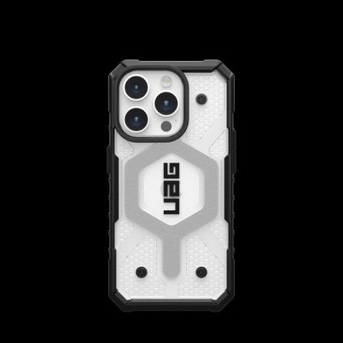 UAG Pathfinder Magsafe - protective case for iPhone 15 Pro (ice) image 1
