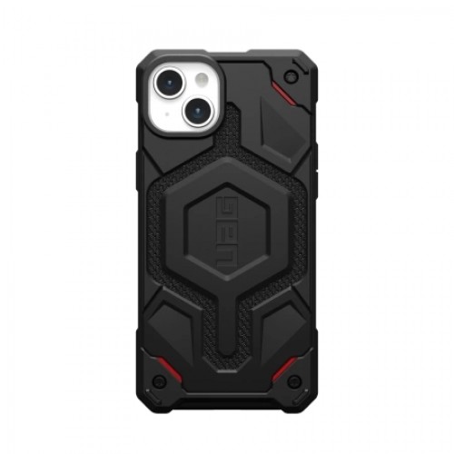 UAG Monarch Pro - protective case for iPhone 15 Plus, compatible with MagSafe (kevlar black) image 1