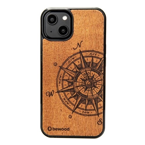 Bewood Traveler Merbau wooden case for iPhone 15 Plus image 1