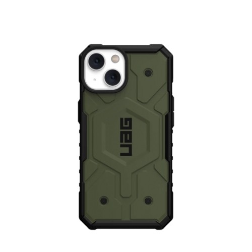 UAG Pathfinder - protective case for iPhone 14 Plus compatible with MagSafe (olive) image 1