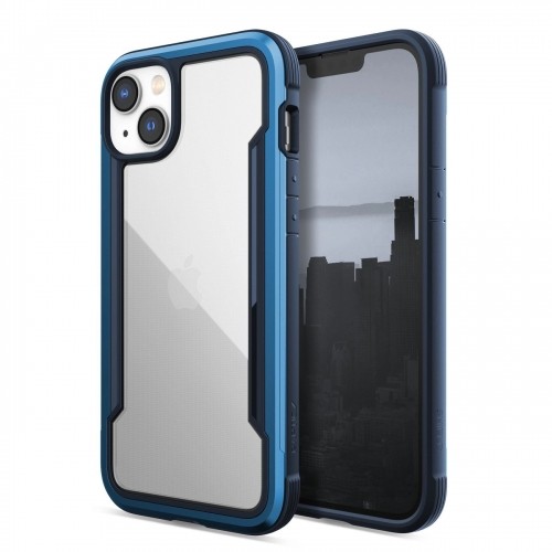 Raptic X-Doria Shield Case iPhone 14 armored cover blue image 1