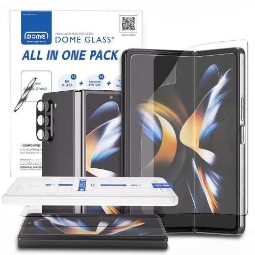 Whitestone ALL-IN-ONE PROTECTIVE FOIL 2-SET GALAXY Z Fold 5 CLEAR image 1