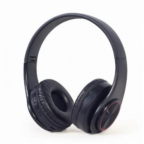 Gembird Stereo Headset with LED Light Effects BHP-LED-01 Bluetooth On-Ear Wireless Black image 1