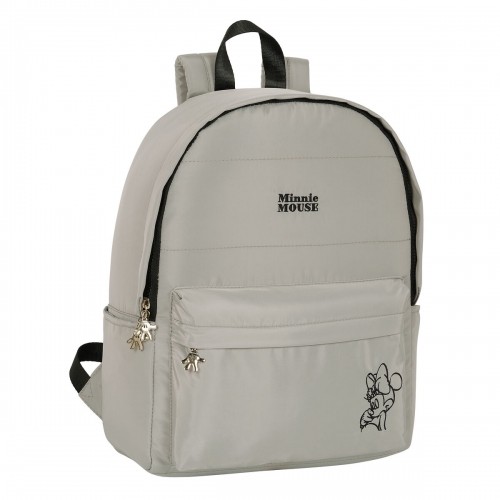 Рюкзак для ноутбука Minnie Mouse Teen Sand Светло-серый 31 x 40 x 16 cm image 1