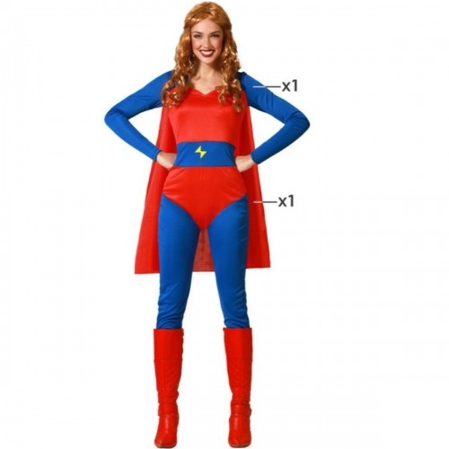 Bigbuy Carnival Маскарадные костюмы для взрослых Супер-герой Женщина image 1