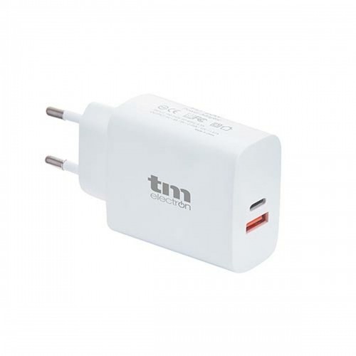 Сетевое зарядное устройство TM Electron USB-C USB A image 1