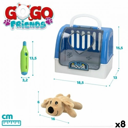 Plīša Dzīvnieciņš GoGo Friends 18,5 x 15,5 x 13 cm (8 gb.) image 1