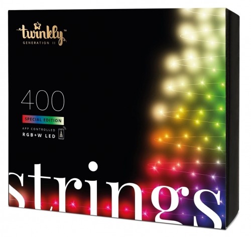 TWINKLY Strings 400 Special Edition (TWS400SPP-BEU) Smart Christmas tree lights 400 LED RGB+W 32 m image 1