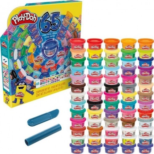 Hasbro Play-Doh Komplekts 65 gab. image 1