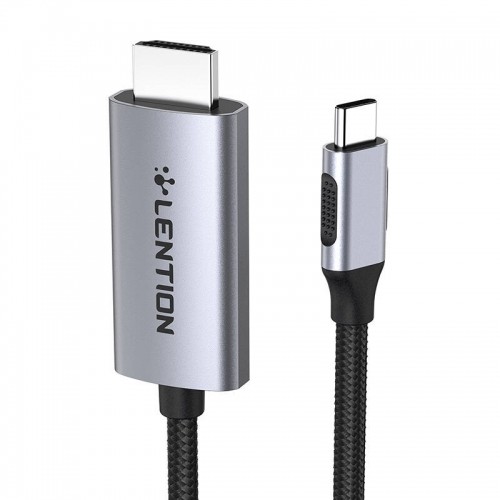 Lention USB-C to 4K60Hz HDMI cable, 3m (gray) image 1