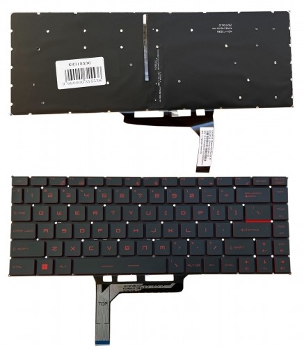 Клавиатура MSI GF63 с подсветкой, (US) image 1