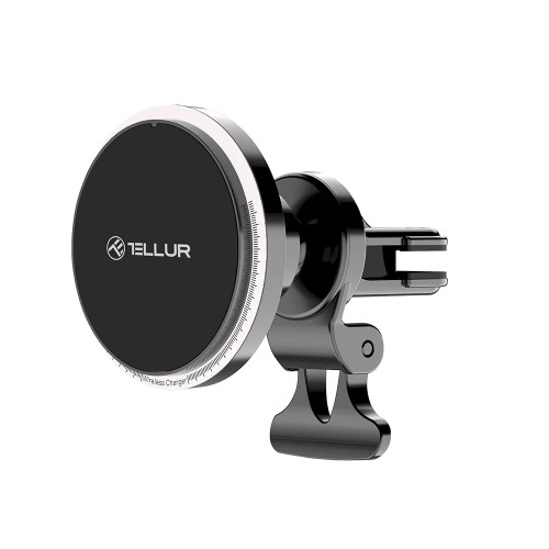 Tellur Wireless car charger, MagSafe compatible, 15W black image 1