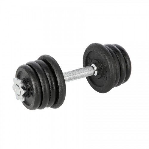 DUMBBELL WITH THREAD HMS SG04 (17-59-120) 15 KG image 1