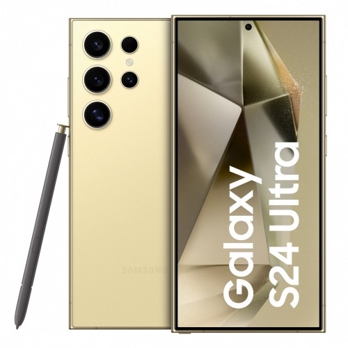 Samsung Galaxy S24 Ultra 256GB Titanium Yellow 17,25cm (6,8") OLED Display, Android 14, 200MP Quad-Kamera image 1