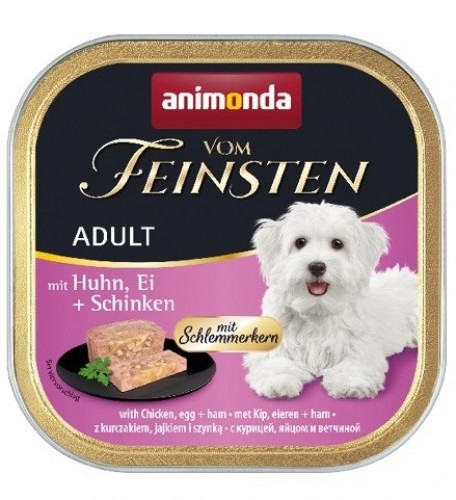 animonda Vom Feinsten Gourmet core with Chicken, egg + ham Egg, Chicken, Ham Adult 150 g image 1