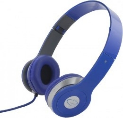 Esperanza EH145B headphones/headset Wired Head-band Music Blue image 1