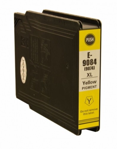Ink cartridge Wox Yellow EPSON T9084XL replacement C13T908440 image 1