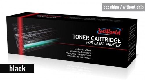 Toner cartridge JetWorld compatible with HP 207X W2210X Color LaserJet Pro M255dw, M255nw, MFP M282nw, MFP M283cdw, MFP M283fdn, MFP M283fdw 3.15K Black (toner cartridge without a chip - relocate it from an OEM cartridge (A or X series) - please read image 1