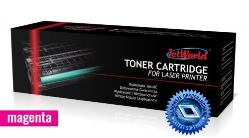 Toner cartridge JetWorld compatible with HP 415X W2033X LaserJet Color Pro M454, M479 6K Magenta image 1