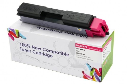 Toner cartridge Cartridge Web Magenta UTAX 260 replacement 652611014 image 1