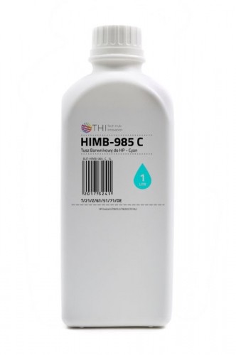 Bottle Cyan HP 1L Dye ink INK-MATE HIMB985 image 1