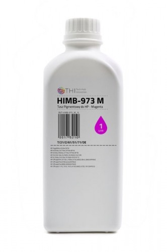 Bottle Magenta HP 1L Pigment ink INK-MATE HIMB973 image 1