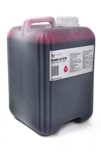Bottle Magenta HP 10L Pigment ink INK-MATE HIMB973 image 1