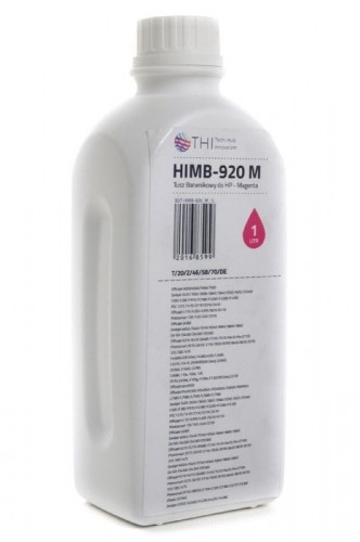 Bottle Magenta HP 1L Dye ink INK-MATE HIMB920 image 1