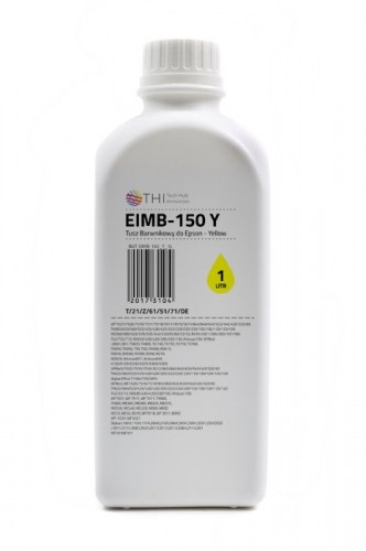 Bottle Yellow Epson 1L Dye ink INK-MATE EIMB150 image 1