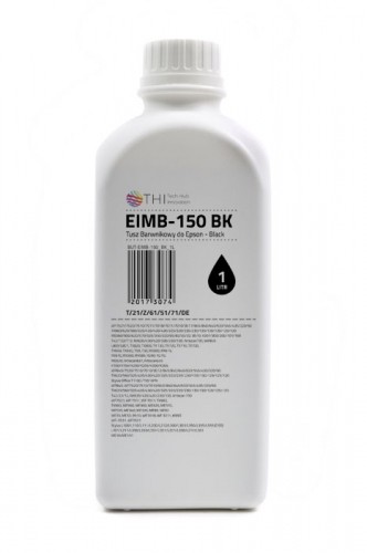 Bottle Black Epson 1L Dye ink INK-MATE EIMB150 image 1