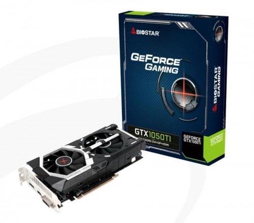 Biostar GeForce GTX1050Ti NVIDIA GeForce GTX 1050 Ti 4 GB GDDR5 image 1
