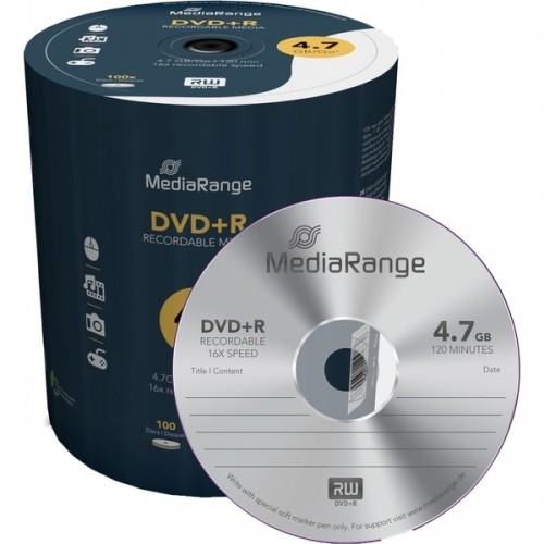 Mediarange DVD+R 4,7 GB, DVD-Rohlinge image 1