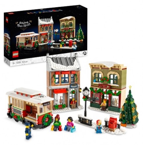 LEGO 10308 Christmas High Street Konstruktors image 1