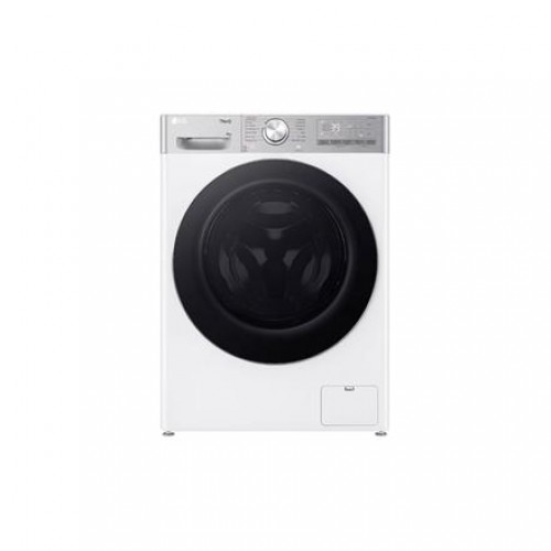 LG | Washing Machine | F2WR909P3W | Energy efficiency class A-10% | Front loading | Washing capacity 9 kg | 1200 RPM | Depth 47.5 cm | Width 60 cm | LED | Steam function | Direct drive | Wi-Fi | White image 1