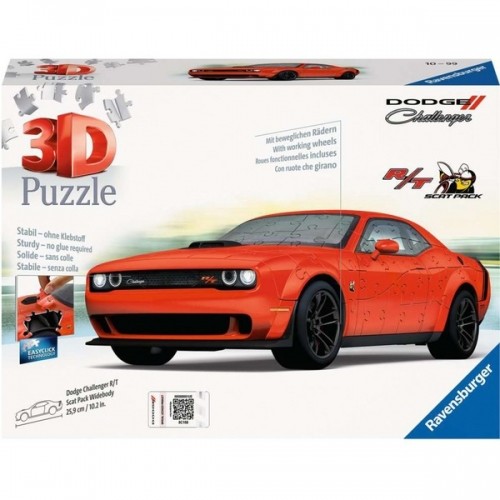 Ravensburger 3D Puzzle Dodge Challenger R/T Scat Pack Widebody image 1