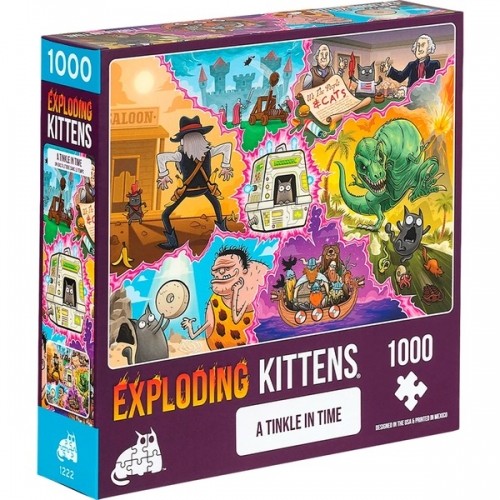 Asmodee Puzzle Exploding Kittens - A Tinkle in Time image 1