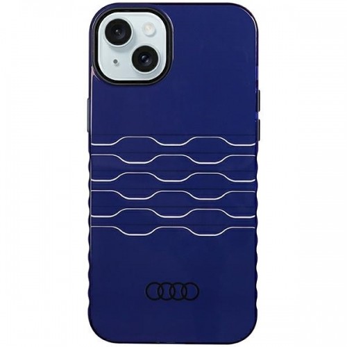 Audi IML MagSafe Case iPhone 15 Plus | 14 Plus 6.7" niebieski|navy blue hardcase AU-IMLMIP15M-A6|D3-BE image 1