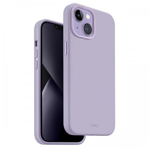 UNIQ etui Lino iPhone 14 Plus 6,7" lilak|lilac lavender image 1