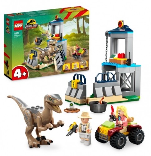 LEGO 76957 Velociraptor Escape Konstruktors image 1