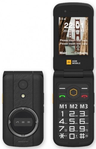 Agm Mobile MOBILE PHONE M8 FLIP 2SIM/AM8EUBL01 AGM image 1
