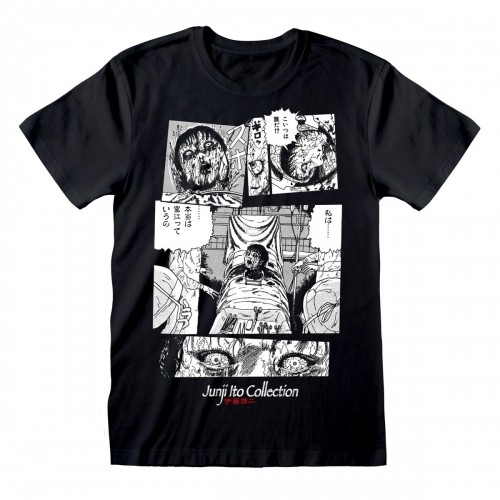 Krekls ar Īsām Piedurknēm Junji Ito Surgery Melns Unisekss image 1
