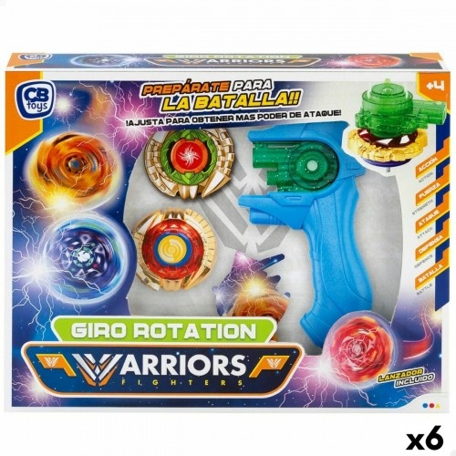 Set of spinning tops Colorbaby Warriors Fighters 6 штук image 1
