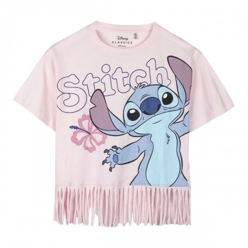Krekls ar Īsām Piedurknēm Bērniem Stitch Zils image 1